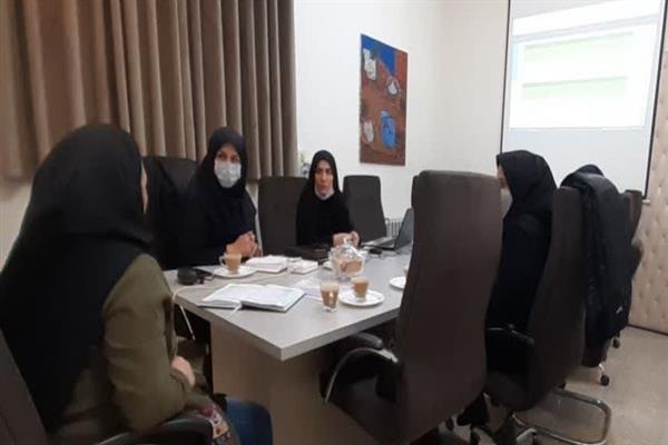 نشست مشترک مرکز ارزیابی و دانشکده هنر